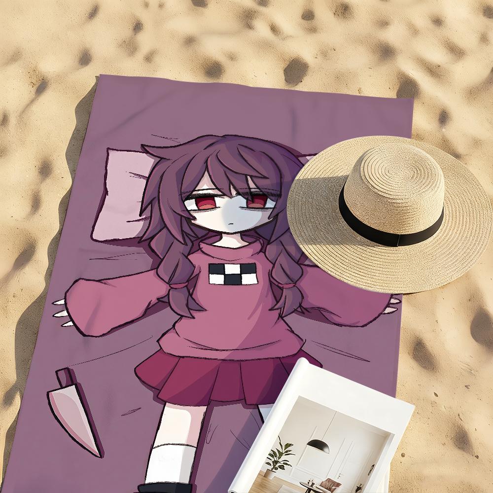 Madotsuki Yume Nikki Anime Handtuch Schnelltrocknend Strandhandtücher Sind Geeignet Für Schwimmbäder Camping Yoga Und Das Fitnessstudio