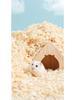 Deodorizing Aspen Wood Shavings & Cotton Bedding for Hamsters and Chinchillas - Low Dust, Cozy Winter Supplies