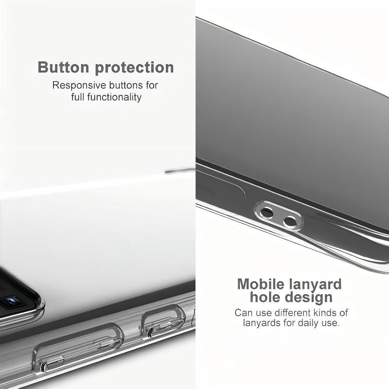 Case For Sony Xperia 10 1 VII VI V IV III II Transparent Protective Cover Four Corners Shockproof Bumper Coque Fundas