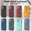 Magnetic Leather Phone Case for iPhone 11-16, Compatible with iPhone 12-15 Pro Max, Elk Head Design, Japanese & Korean Style