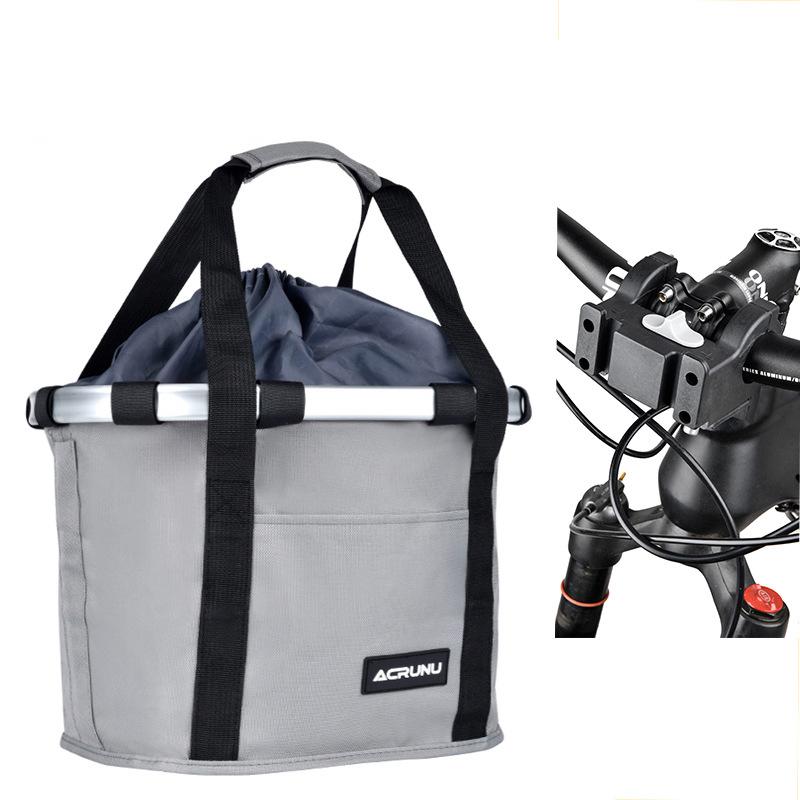 Aluminum Alloy Pet Portable Basket Waterproof Puppy Dog Cat Bicycle Carrier Outdoor Riding Mascotas Accessories for Small Dogs