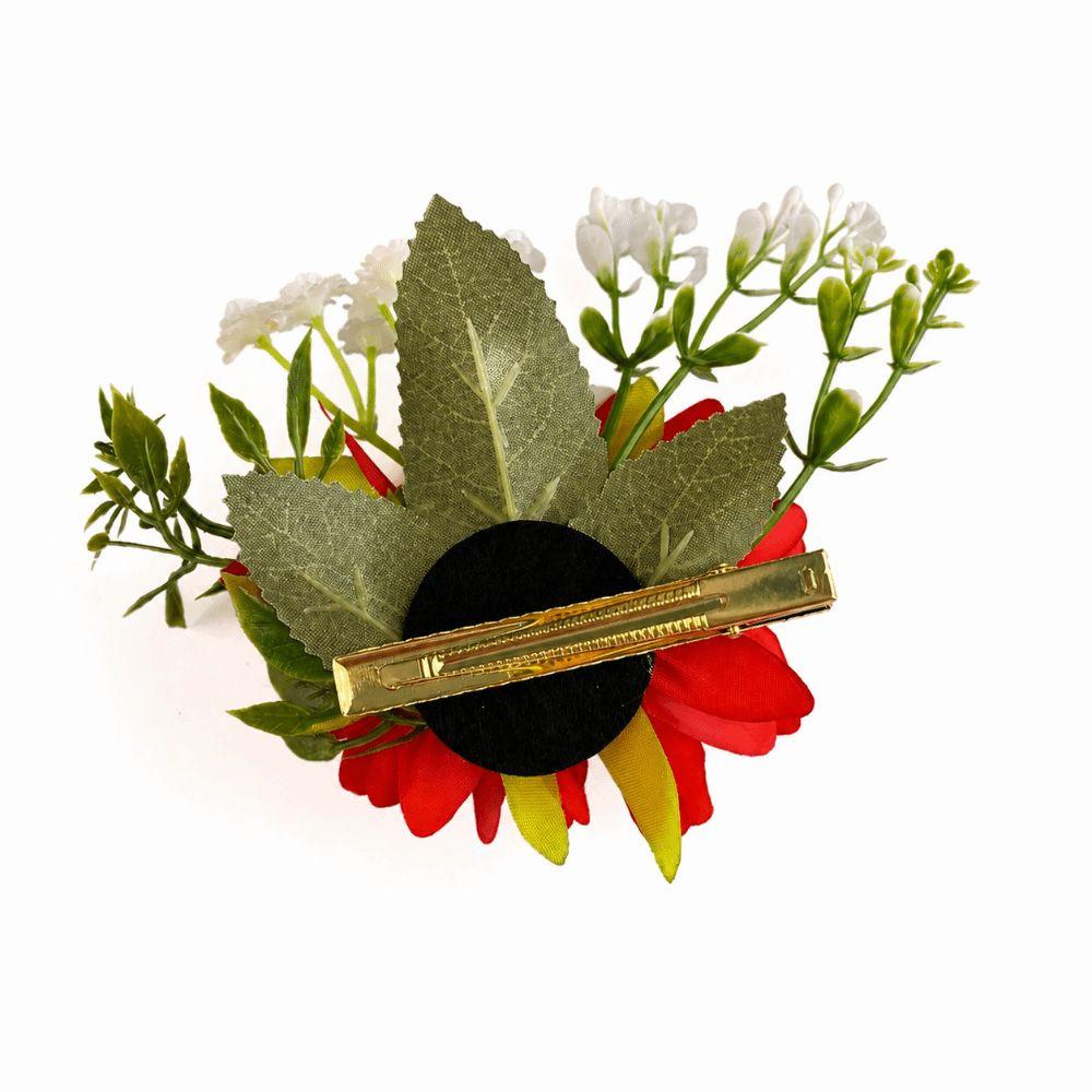 Fresh Sweet Floral Hair Clips Versatile Colorful Flower Hairpin Fashion Side Clip Women Girls