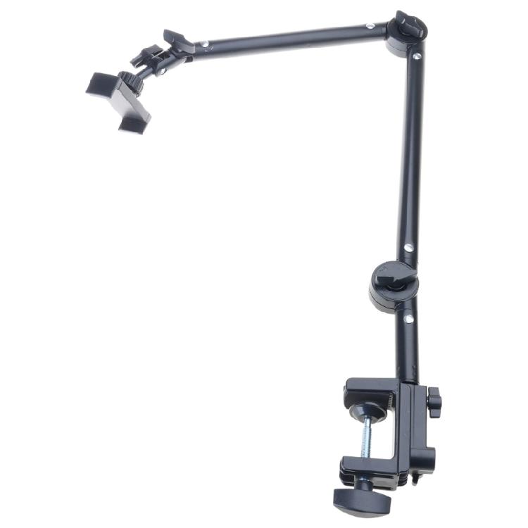 

Tablet Stand Holder Aluminum Holder for Desk Bed Adjustable Arm Clamp Mount with 360 Degree Rotation Tablet Holder