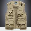 Men's Multi-Pocket Outdoor Vest for Spring and Autumn - Fishing, Photography, Tactical, Casual Retro Waistcoat