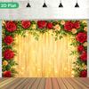 1Pcs Rose Golden Background Decoration Background Winter Backdrop Decorations For Photo Studio Photo Booth Christmas Party