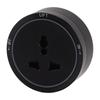 Presa Elettrica a Binario Socket Nero Orizzontale Rimovibile Adattatore Prese Elettriche a Muro