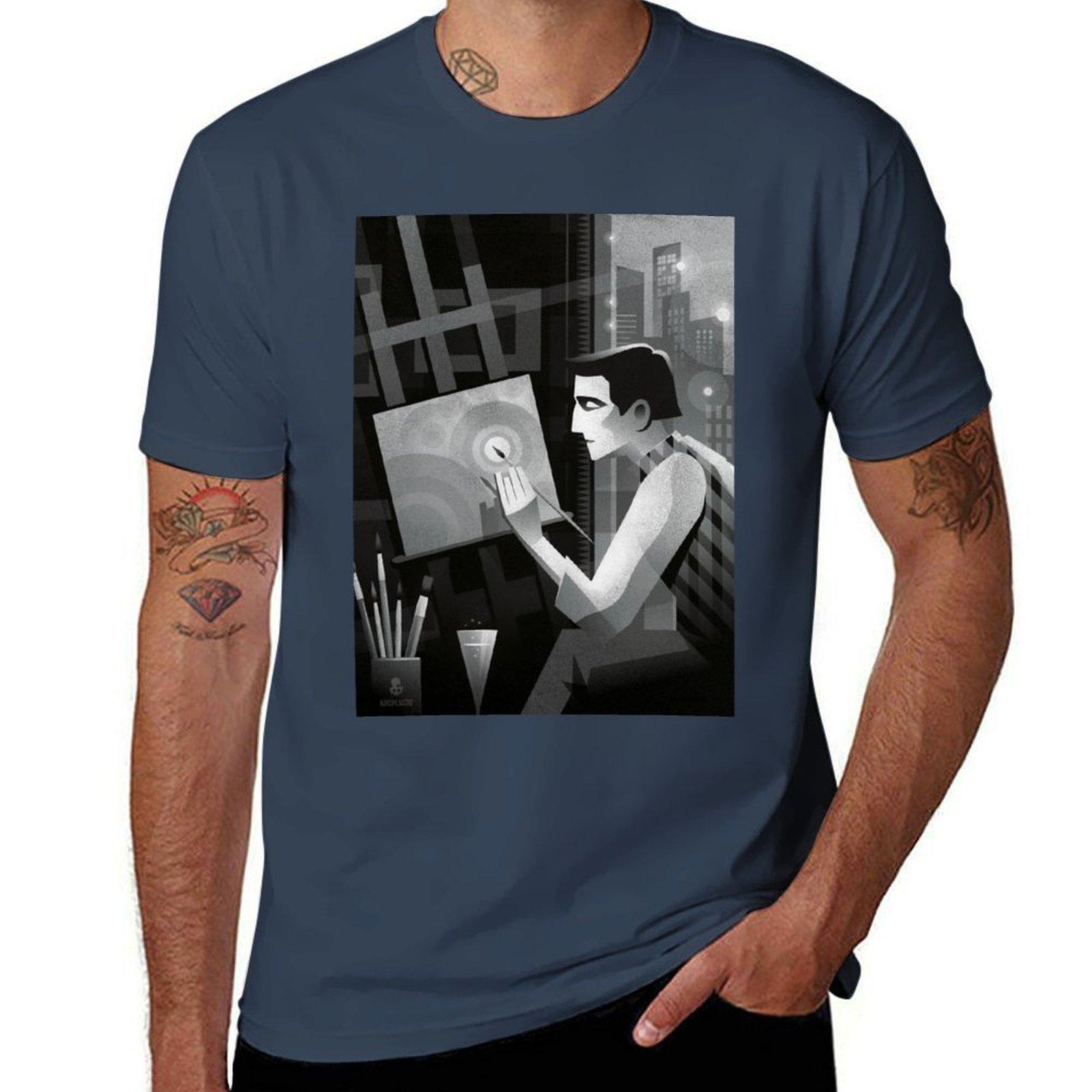 The artist TShirt No Iron Casual Short Sleeve Top S