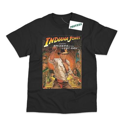 Retro Movie Poster Inspired by Indiana Jones Raiders Of The Lost Ark T-shirt
