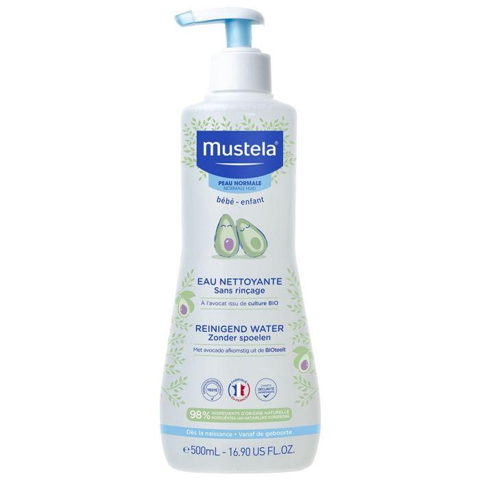 Eau Nettoyante Sans Rinçage - MUSTELA - Dès La Naissance - Visage Et Siège
