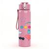 1PC Lab Tools Science Element Print 750ml Color Plastic Sports Water Bottle Leakproof Flip Straw Lid Suitable for Sports Office Home Use