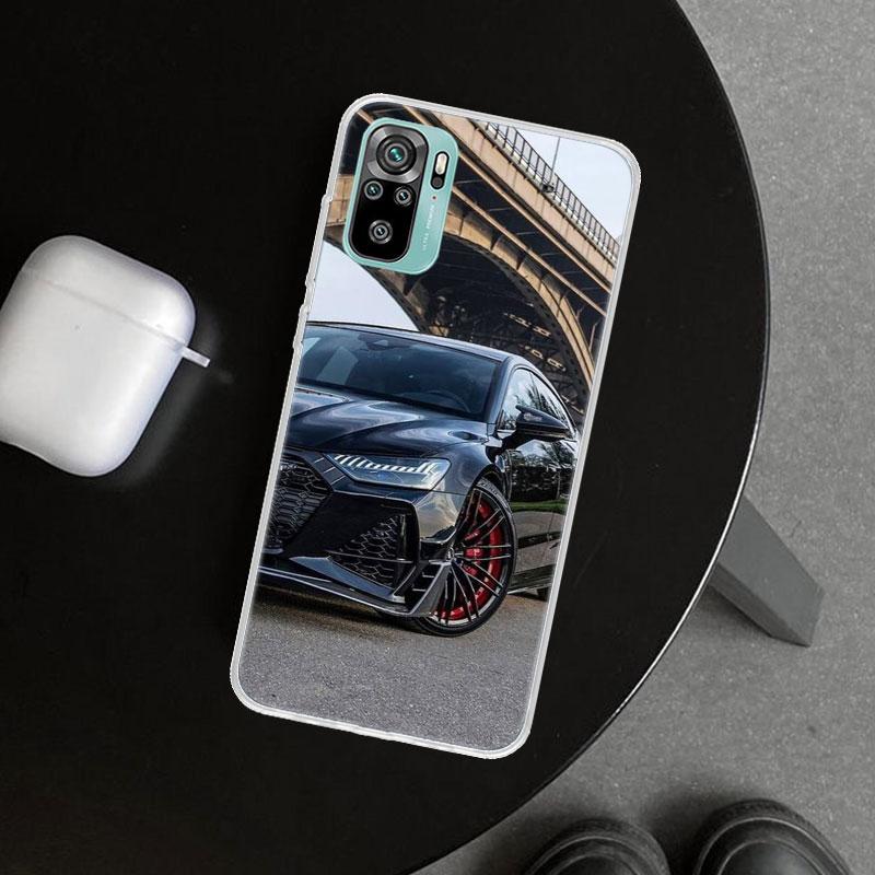 Super Car For A-Audis R-S Sport Phone Case Cover for Xiaomi Redmi Note 15 14 13 12 11 Pro Plus 14S 12S 11S 11T 11E 10S 10 Custom
