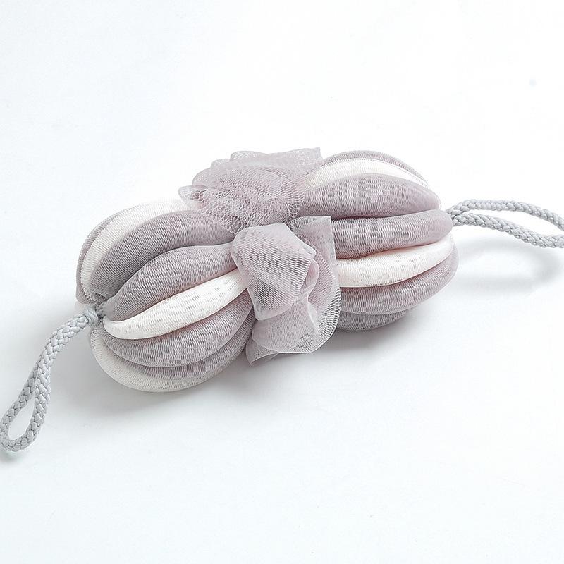 Large-sized Bath Ball, Not Dissolving Bath Flower Ball, Cute Scrubbing Bath Ball, Creating Foam for Washing, Bathing, Scrubbing The Back, Bath Towel
