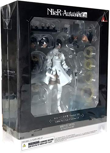 Nier: Automata Bring Arts YoRHa No. 2 Type P Version 2.0 13cm Tall PVC Painted Complete Figure Limited Edition