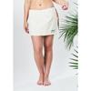 Oeko-TEX® Standard Yeye Terry Skirt with Panties Made In Nature Ecru S