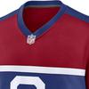 Nike X NFL Daniel Jones New York Giants Letter Number Print Color Block V-Neck Short Sleeve Football Shirt Men tops Red 67NM0AAL8IF-007