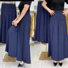Fashion Draped Wide-leg Skirt Trousers High Waist Thin Temperament Women's Trousers Summer Cool Loose Big Foot Dumping Trousers