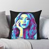 Shakira Retro s Square Pillowcase Polyester Linen Velvet Printed Zip Decorative Bed Cushion Cover