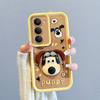 KEYSION Shockproof Case for Redmi 15 5G with Lanyard Soft Silicone Cute 3D Cartoon Doll Phone Back Cover for Xiaomi Redmi 15 5G