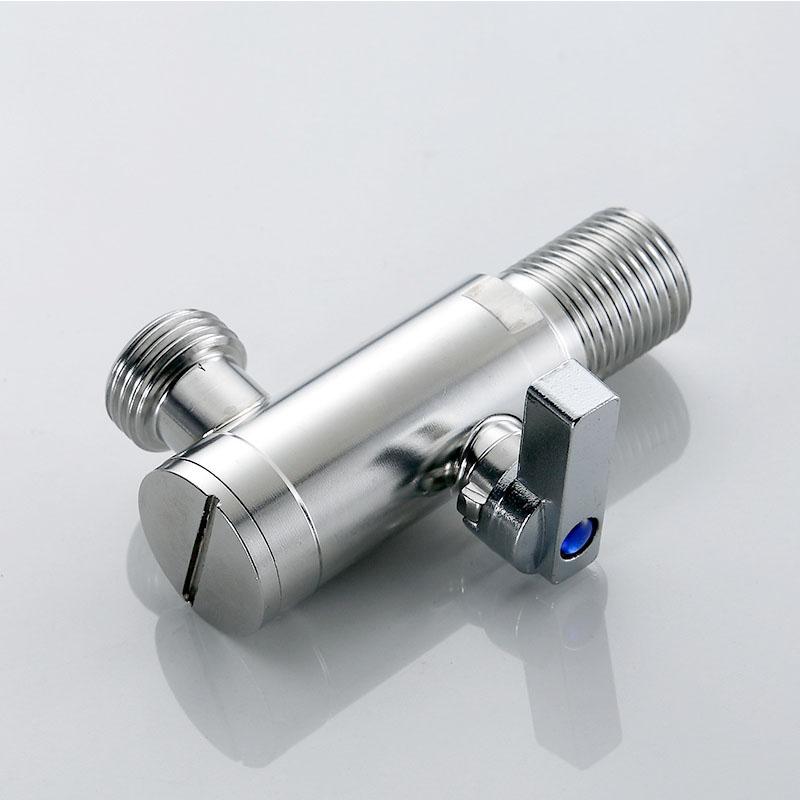 G1/2"3/4 Triangle valve bathroom accessory  Toilet Angle Valve 304 Stainless Steel