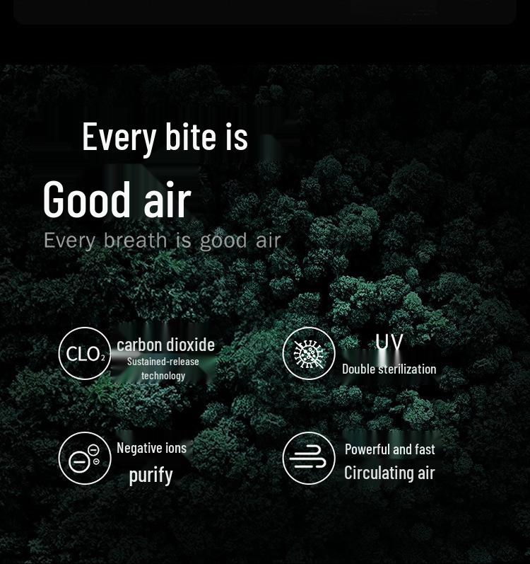 Bladeless Oscillating Tower Fan with Voice Control