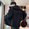 Lamb Plush CoatMen's Autumn Winter New Granular Velvet Winter Coat Fleece-lined Warm Thickened Jackets
