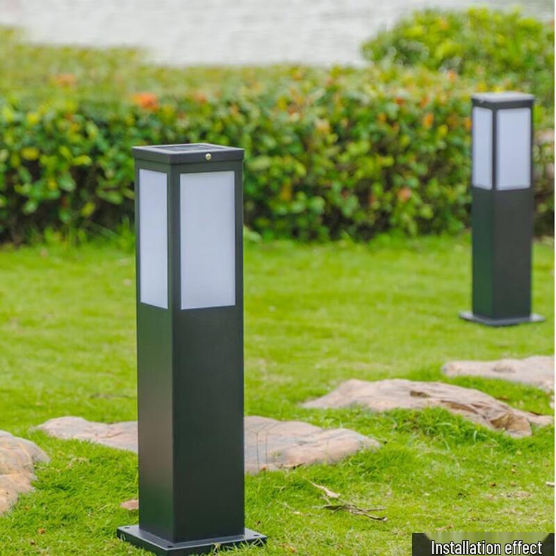 Modern Chinese Style Rechargeable Garden Lamp