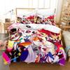 Fashion Cartoon Hazbin Hotel Bedding Set Duvet Cover Set With Pillowcase Twin Full Queen King Bedclothes Bed Linen Home Textiles
