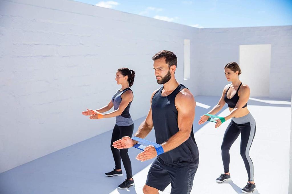 Blackroll Loop Band Extra Light Training Made In Germany Tube, Yellow, (Authentic Product)