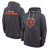 Mens Hooded Sweatshirt With Football Print Casual Sportswear Winter Loose Fit Cotton Pullover