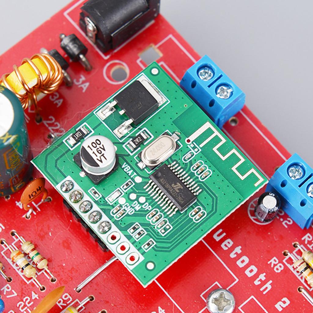 2.1 Channel Bluetooth-compatible 5.0 Amplifier Board 80Wx3 DC12-15V High Power Vehicle Computer Audio Amplifier Board