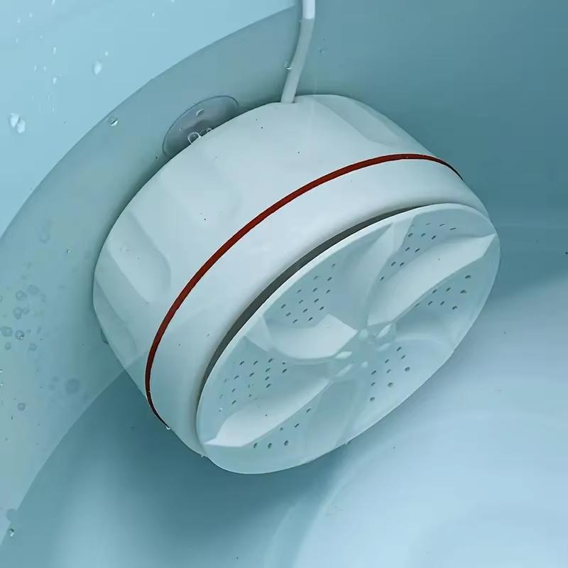 Mini Washing Machine USB Rotating Turbine Portable Washing Machine For Socks Underwear Wash Dishes For Travel Home Business Trip