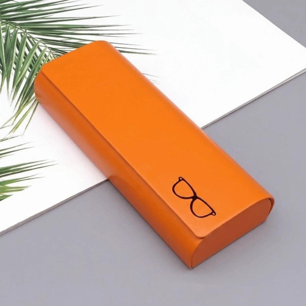 

Fashion Handmade Unisex Sunglasses Case Protective Case Glasses Box Reading Eyeglasses помаранчевий