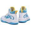 ANTA Bastard Vintage Basketball Shoes Men's High top Anta White/Chlorine Blue/Light Yellow 112141649S-4
