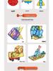 Stained Glass Magnetic Building Blocks Set - 100-Piece Educational Toy for Kids