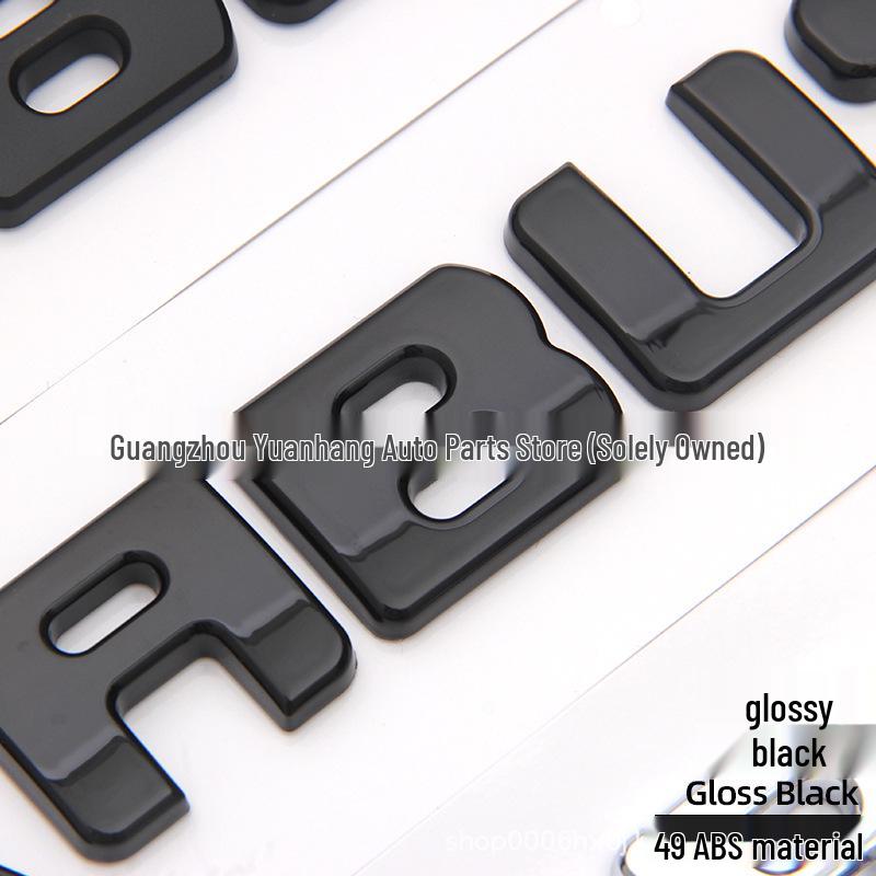 Compatible with Mercedes-Benz G-Class, E-Class, C-Class, and S-Class Brabus Mods, with BRABUS Badges, English Lettering, and Decals.