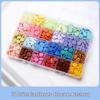 Sunflower Sealing Wax Granules In Transparent Box - Grid-Style Set with 10/15/24 Colors for Stamps