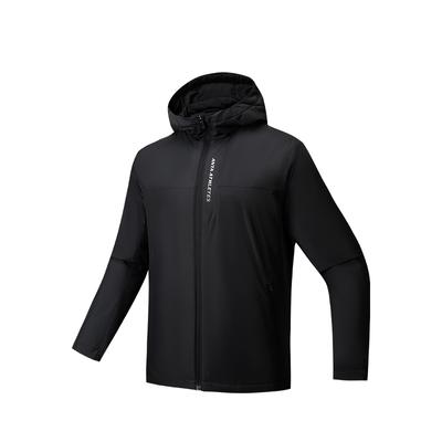 Training Series Hooded Zipper Letter Warm Cotton Jacket Men Jacket 152547803-2