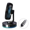Electric Fan USB/Cigarette Lighter Plug Cooling Fan Foldable Air Circulator Fan for Car SUV Home 4 Gear Car Fan