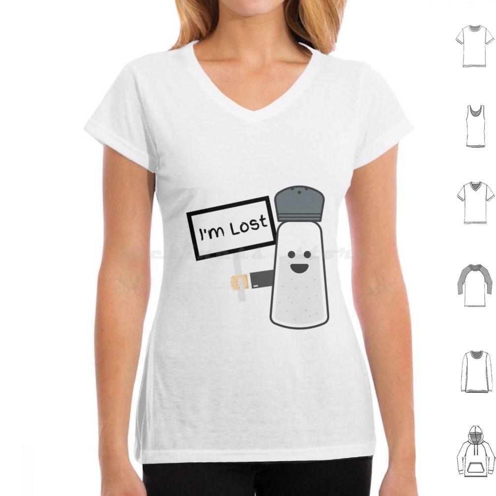 

Lost Shaker Of Salt Fitted VNeck T Shirt 6xl Cotton Cool Tee Jimmy Buffett Beach Parrothead Margaritaville Buffett Parrot 4XL