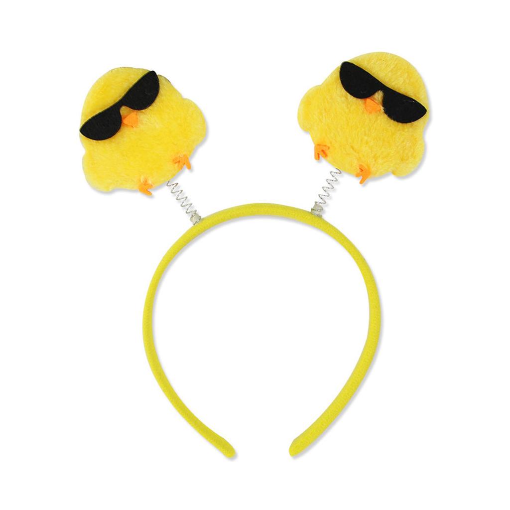 Adorkable Rabbits Makeup Headpiece for Proms Birthday Hairbands Fun Headwear Easter Hair Headwear for Children