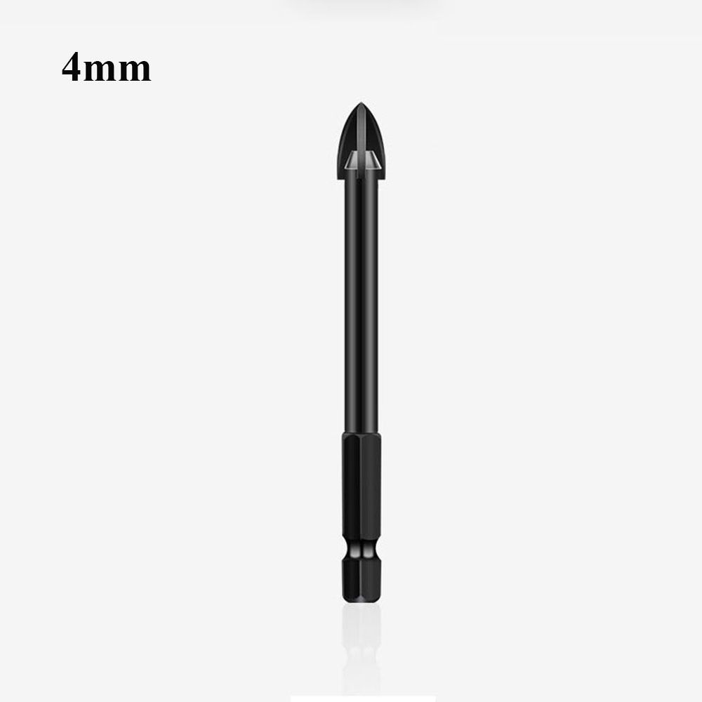 

Black Cross Hex Tile 3/4/5/6/8/10/12mm Alloy New Drill Bits Glass Ceramic Concrete 4mm