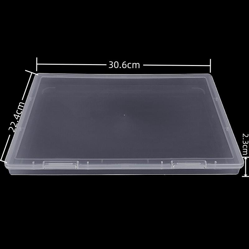 Hardware Parts Box, Large Rectangular Transparent Packaging Box, Small Object Storage Box, Covered Pp Plastic Tool Accessory Box.