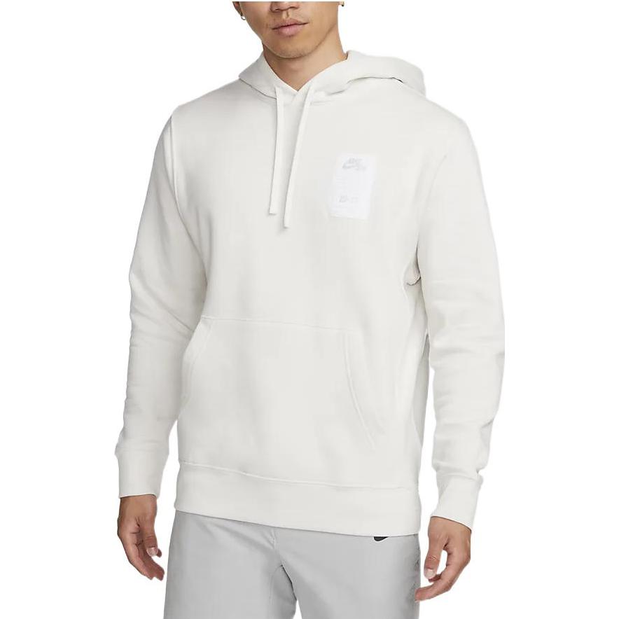 Nike Sweatshirts Men's White Hooded Moderate Regular DX1084-030