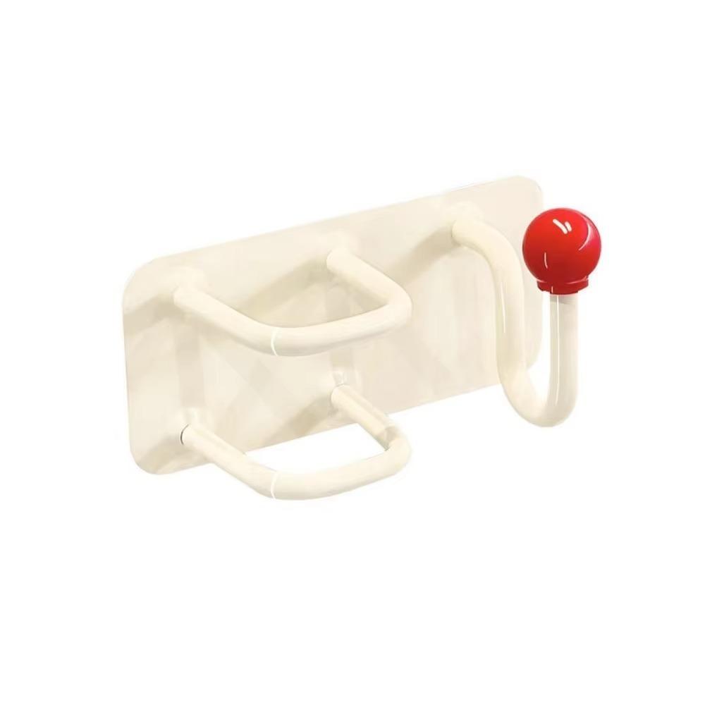 Multifunctional Hair Dryer Storage Rack Self Adhesive Hair Dryer Bracket  for Living Room