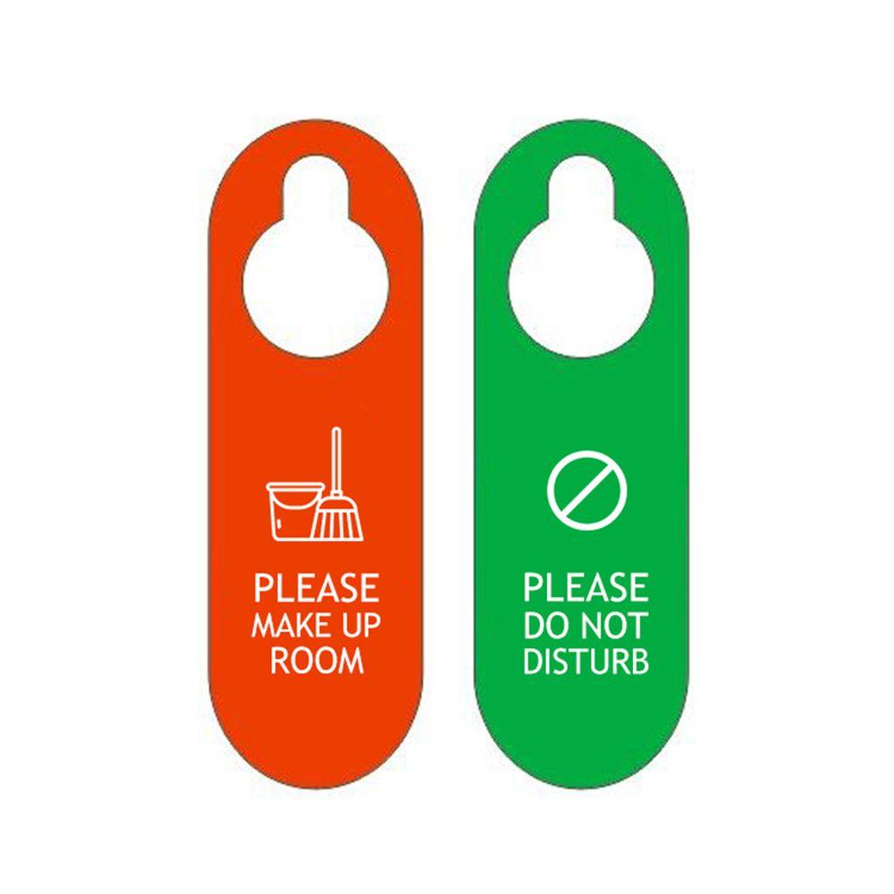 Hotel Bulletin Board Do Not Disturb Signs Door Knobs Hanger Pendant Door Hanger Tags Cleaning Label