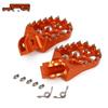 Motorcycle CNC Gear Shift Foot Lever Foot Pegs Rest Footrests Pedals Footpegs For KTM SX SXF XC XCW XCFW EXC MXC 125 150 250 JFG