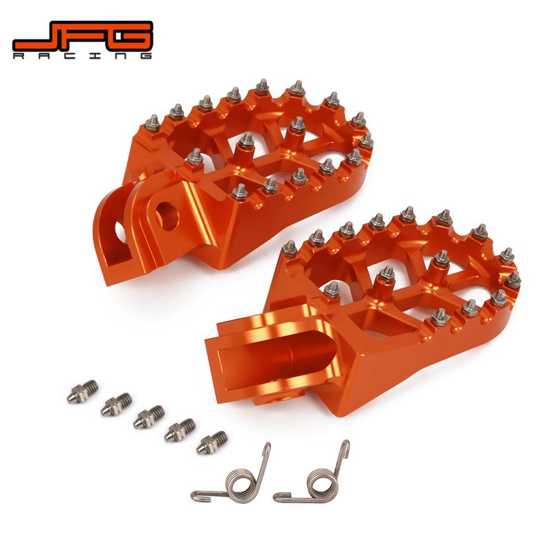 Motorcycle CNC Gear Shift Foot Lever Foot Pegs Rest Footrests Pedals Footpegs For KTM SX SXF XC XCW XCFW EXC MXC 125 150 250 JFG