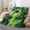 Dinosaur Print Flannel Blanket, High quality Comfortable for All Seasons, Home Decor, Warmth and Comfort, Perfect for Christmas Gifts