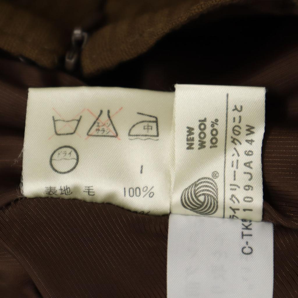 JEAN-PAUL GAULTIER Mini length Tight Skirt 40 Brown Women Used