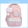 New Japanese Style Cute Colorblock Backpack For Students With Waterresistant Nylon With Letter Print Design